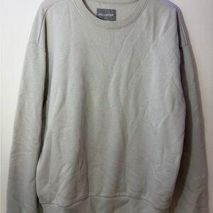 Hollister Men's Crewneck Sweatshirt - Pale Gray